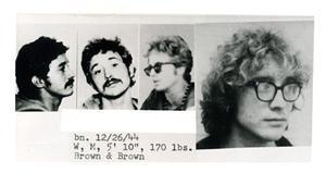 Weather Underground co-founder Bill Ayers (below), pictured in a law-enforcement identification kit from the 1970s